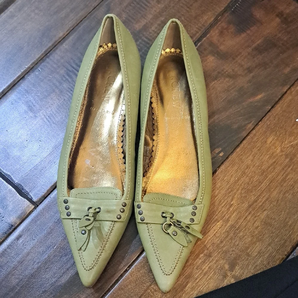 Olive Green Women's Shoes - Picture 1 of 6